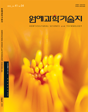 Korean Journal of Horticultural Science and Technology